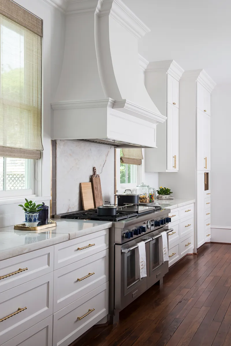 Church Street kitchen range and hood